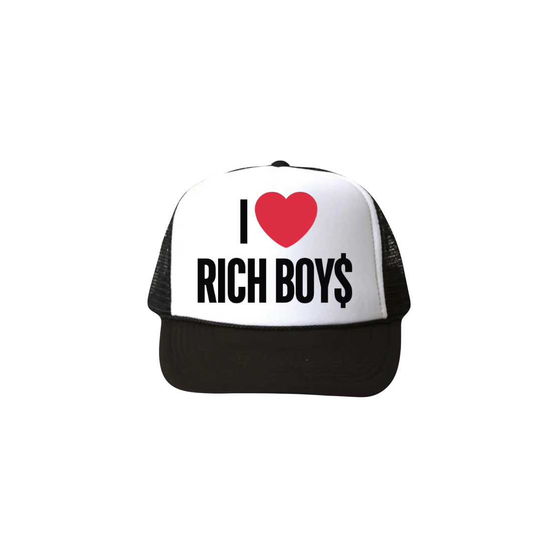 I ❤️ RICH BOY$ Trucker