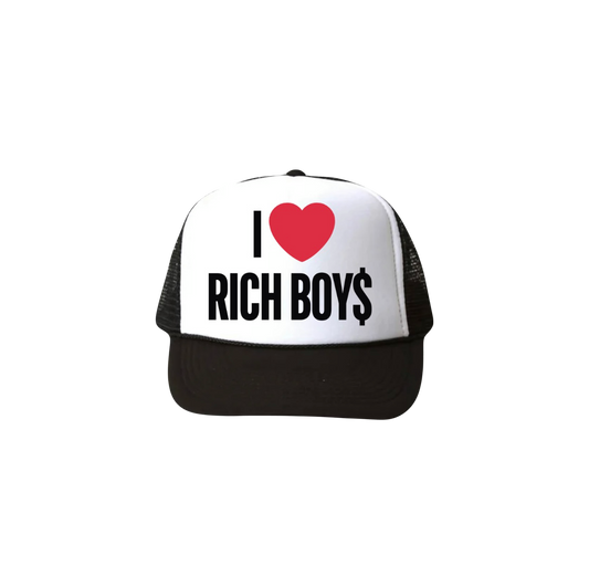 I ❤️ RICH BOY$ Trucker