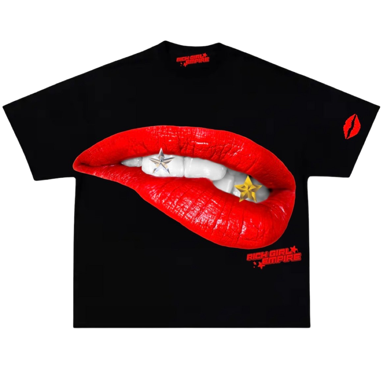 Bite Me Tee Black