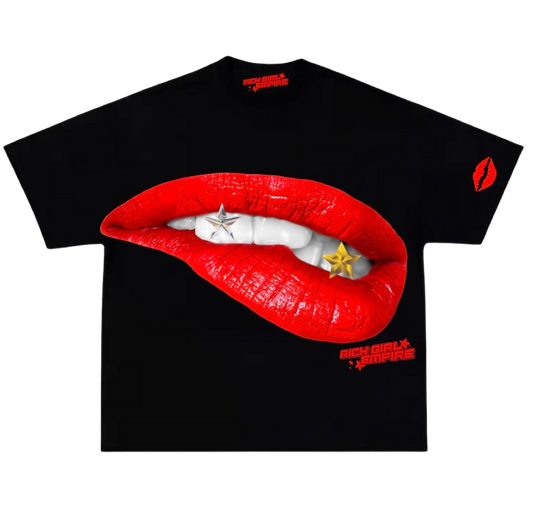 Bite Me Tee Black